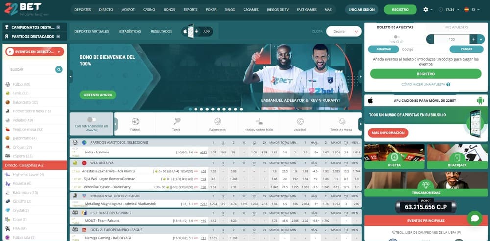 22Bet Reseña (2025) | Bonos, Casino y Apuestas Explicados