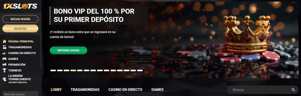 1xSlots Casino Chile 2025: más de 11 000 juegos y enormes bonificaciones