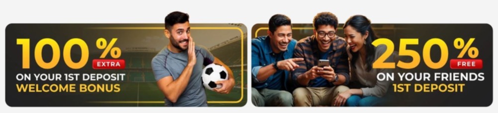 Reclamar bono de bienvenida del 100% en primer depósito