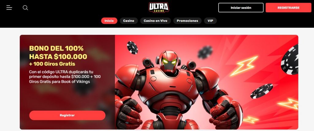 Revisión de Ultra Casino 2025: Opinión de Expertos + Bono de $100,000