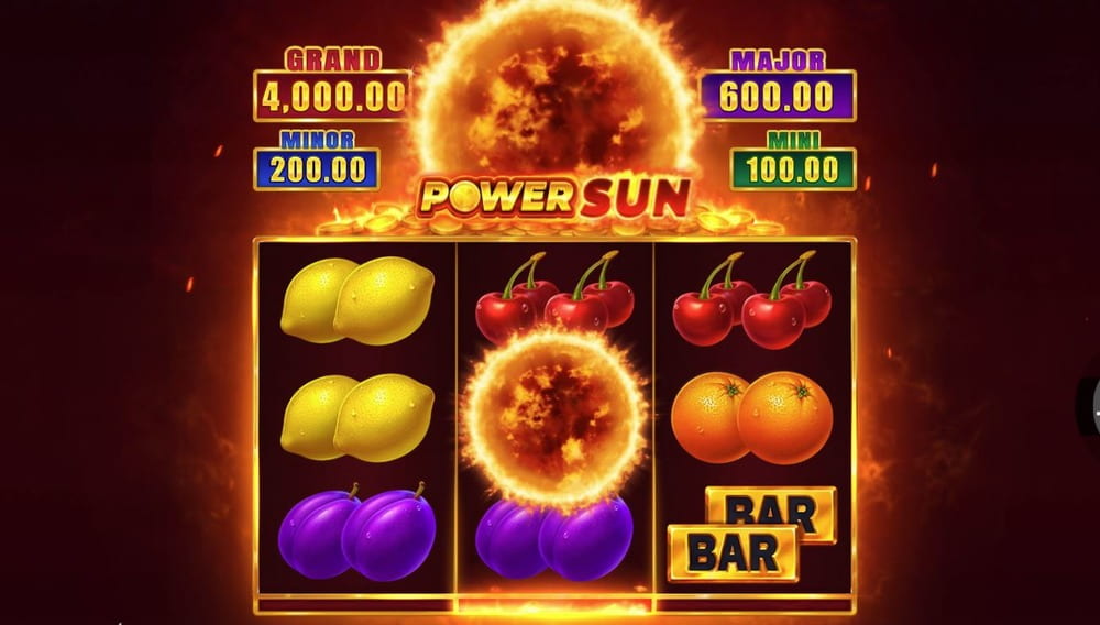 Juego de tragaperras Power Sun