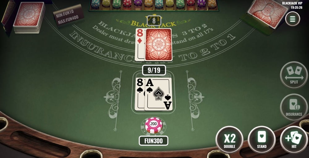 Jugabilidad del blackjack