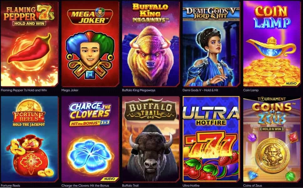 Tragamonedas con jackpot en casinos en línea