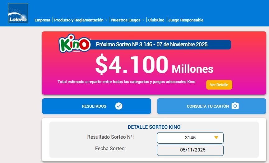 Verifica resultados de sorteos en Lotería