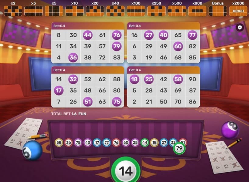 Jugabilidad del bingo